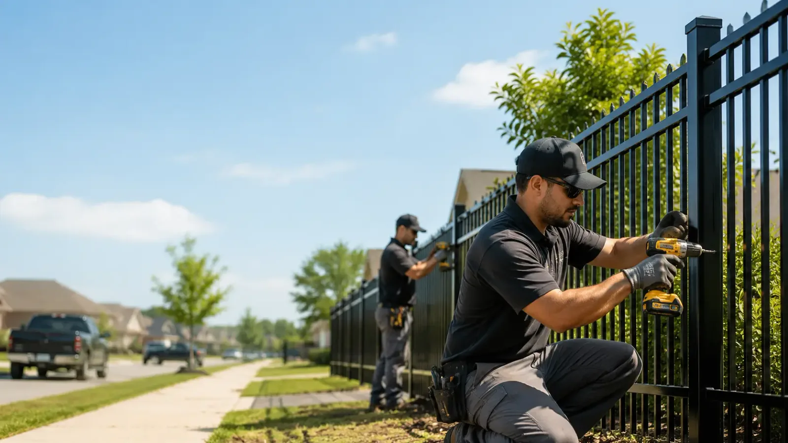 Metal Fence Installation in Gordon, GA